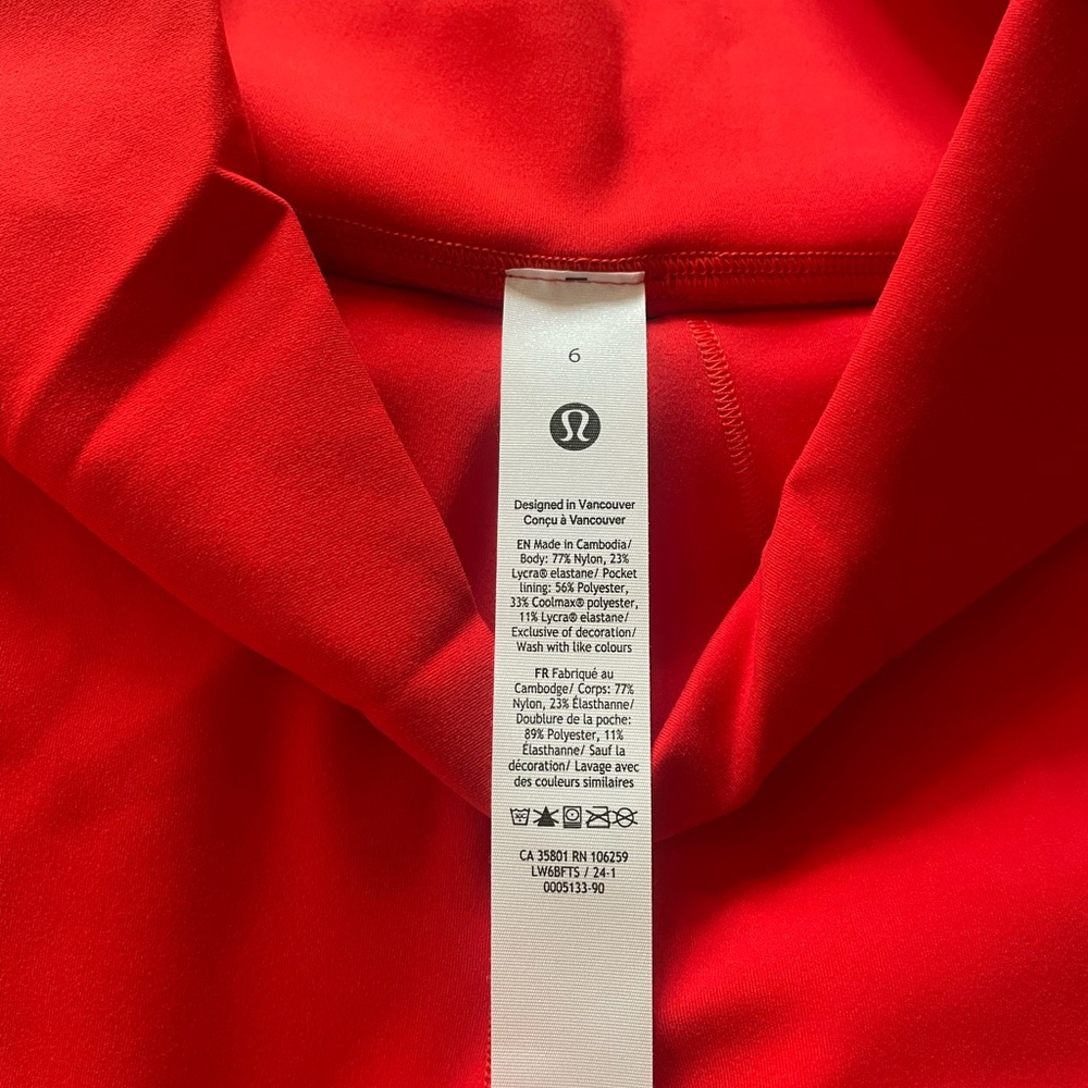 Lululemon Wunder Train HR Crop 21”